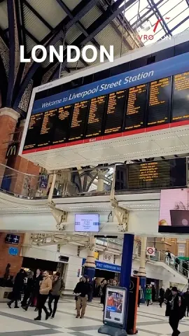 London Liverpool Street Train Station